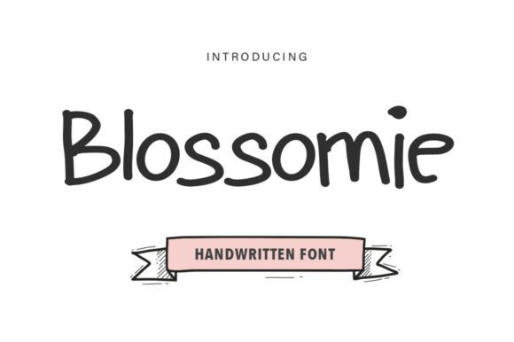 Blossomie: The Playful Typeface for Joyful Designs