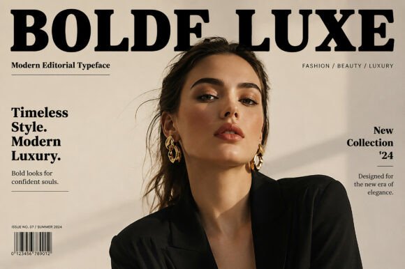 Bolde Luxe: The Serif Font for Bold, Sophisticated Branding