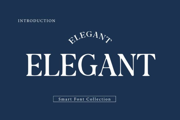 Elegant: The Timeless Serif Typeface Redefining Modern Sophistication