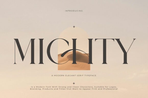 Michty: The Serif Font That Brings Modern Elegance to Every Project