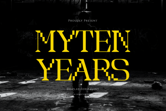 Myten Years: Deconstructing the Glitch Serif and Its Place in Modern Design
