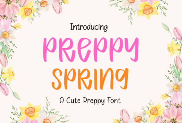 Preppy Spring: A Strategic Approach to Seasonal Typography