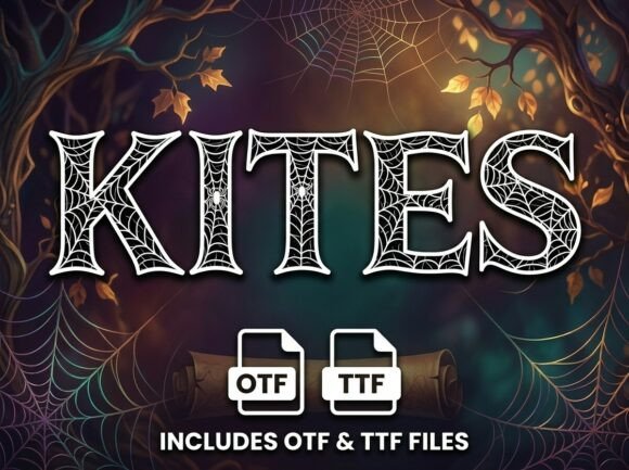Soaring Above the Ordinary: The Artistic Power of Kites Display Font