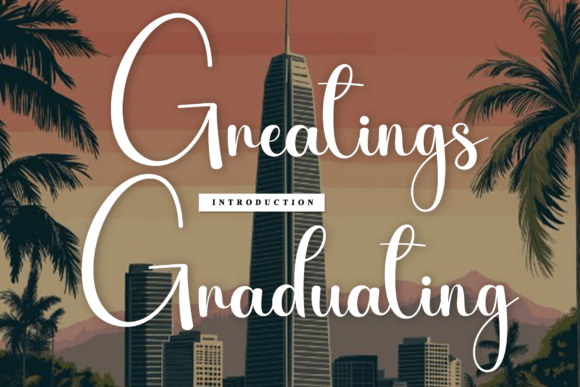 Strategic Design: Integrating the Greatings Graduating Font into Your Visual Identity