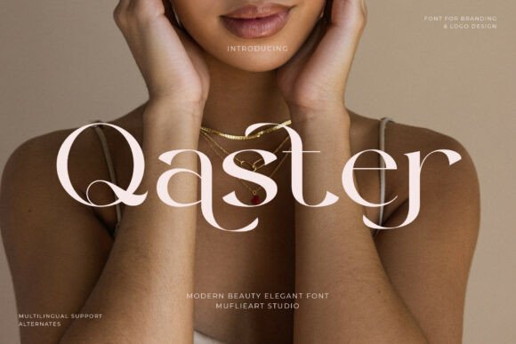 The Art of Typographic Luxury: A Deep Dive into the Qaster Typeface